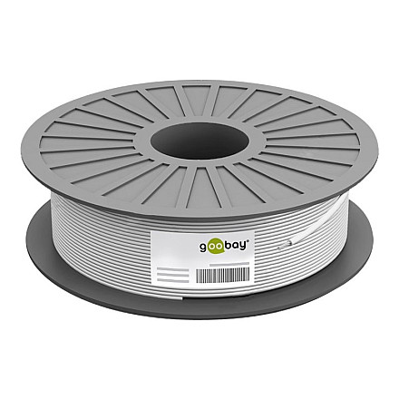 Goobay CAT 6 network cable, U/UTP, 100 m, Black - 1