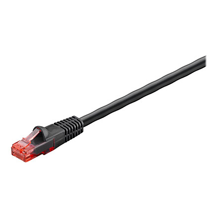 Goobay CAT 6/6A Outdoor Patch Cable, U/UTP, 15 m, Black - 1