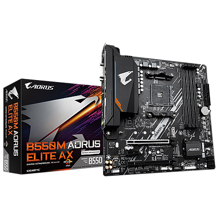 GIGABYTE M/B B550M AORUS ELITE AX1.3 - 5