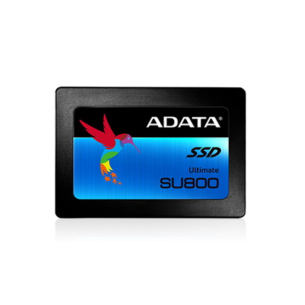 ADATA | Ultimate SU800 1TB | 1024 GB | Format SSD 2,5" | Interfejs SSD SATA | Prędkość odczytu 560 MB/s | Prędkość zapisu 520 MB/s - 1