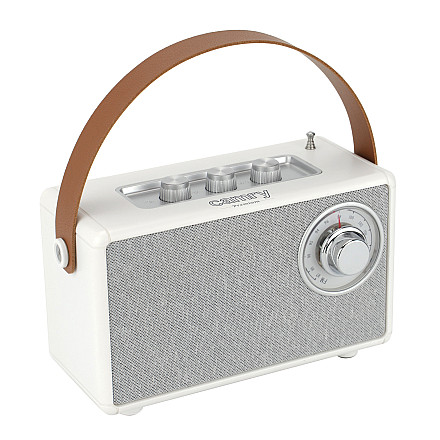 Głośnik z radiem | CR 1902 W | 5 W | Bluetooth | Biały | Połączenie bezprzewodowe - 1