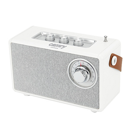 Głośnik z radiem | CR 1902 W | 5 W | Bluetooth | Biały | Połączenie bezprzewodowe - 2