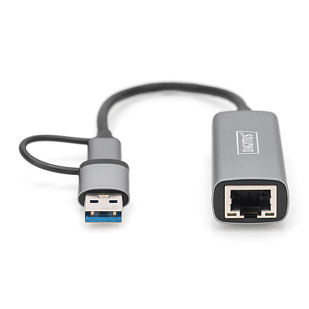 DN-3028 | Адаптер USB3.0/USB C 3.1 для 2.5G Ethernet - 2