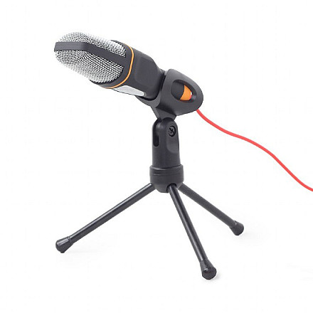 Gembird | Mikrofon biurkowy ze statywem | MIC-D-03 | Wbudowany mikrofon | 3,5 mm | Czarny - 6