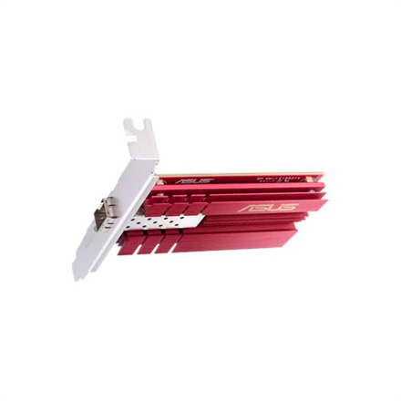 Мережева карта Asus | XG-C100F 10G PCIe; порт SFP+ для оптоволоконної передачі та кабель DAC | 10 - 3