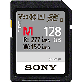Карта пам'яті SD Sony 128 GB з serii SF-M UHS-II 128 GB SDXC