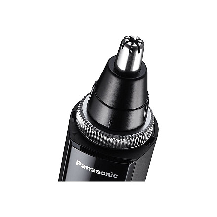 Panasonic ERGN300K503 Wet/Dry Nose & Ear Hair Trimmer with Vortex Cleaning System, Grey - 8