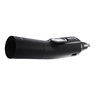 Panasonic ERGN300K503 Wet/Dry Nose & Ear Hair Trimmer with Vortex Cleaning System, Grey