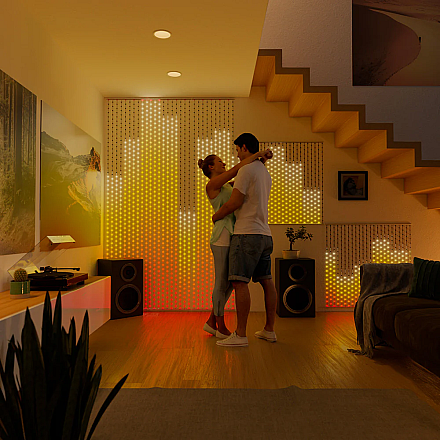 Twinkly|Matrix Smart LED Lights 480, 1x1m|RGB Multicolor - 4
