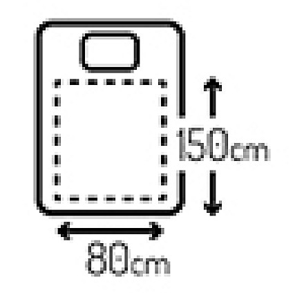 Mesko Electirc heating under-blanket MS 7419 Number of heating levels 4 Number of persons 1 Washable Remote control Polyester 60 W White - 4