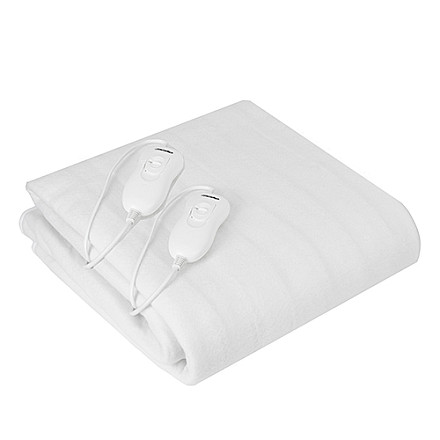 Mesko Electirc heating under-blanket MS 7420 Number of heating levels 4 Number of persons 2 Washable Remote control Polyester 2x60 W White - 1