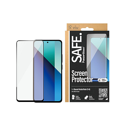 SAFE by PanzerGlass Screen Protector Xiaomi Redmi Note 13 4G | Ultra-Wide Fit - 4