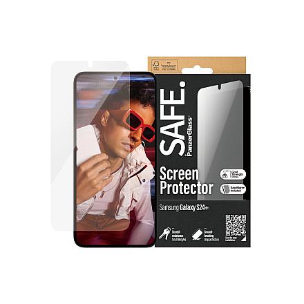 SAFE by PanzerGlass Screen Protector Samsung Galaxy S24 Plus | Ultra-Wide Fit з EasyAligner - 3