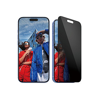 PanzerGlass Privacy Screen Protector iPhone 16 Plus / iPhone 15 Plus | Ultra-Wide Fit