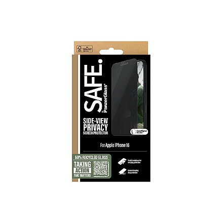 SAFE by PanzerGlass Privacy Screen Protector iPhone 16 | Ultra-Wide Fit - 5