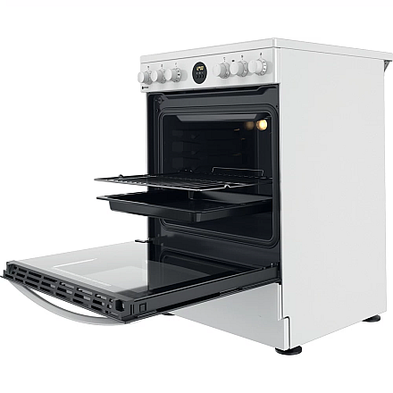 INDESIT Плита IS67V8CHW/E Тип плити Vitroceramic - 5