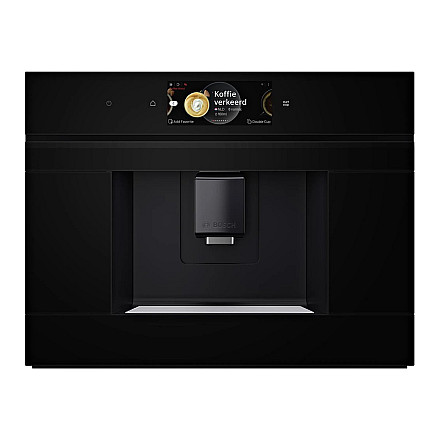 Кавоварка Bosch CTL7181B0, Повністю автоматична, 19 барів, Вбудований вспінювач молока, Резервуар для води 2,4 л, Кавові зерна 500 г, Чорна… - 1
