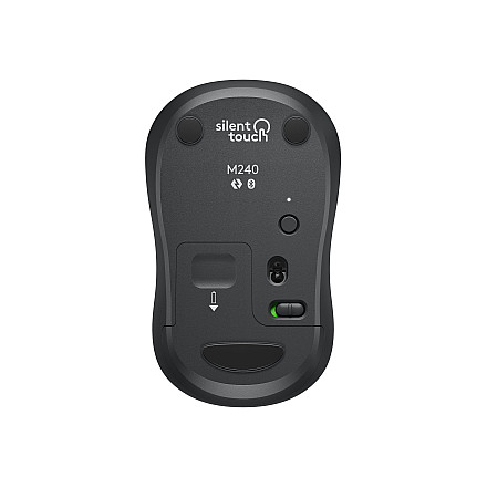Logitech Silent Mouse | M240 | Bezпровідна | Bluetooth | Grafitowa - 9