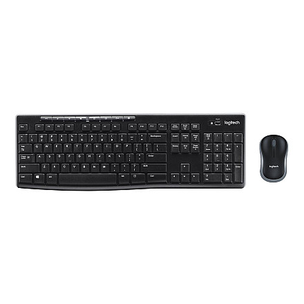 Logitech MK270 | Zestaw klawiatura та mysz | Bezпровідний | USA | чорний - 1