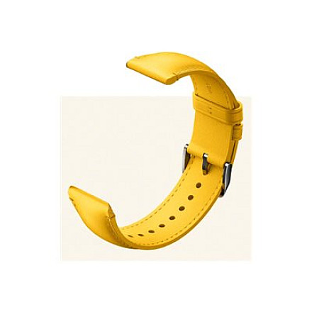 Xiaomi Watch Strap Chrome Yellow Leather - 1