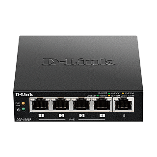 D-Link Switch DGS-1005P Некерований