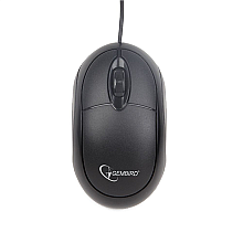 Gembird | Przewodowa | MUS-U-01 | Optyczna mysz USB | чорна