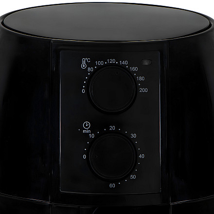 Adler Airfryer Oven | AD 6312 | Moc 1600 W | Ємність 2,5 L | Konwekcja | чорний - 4