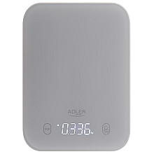 Waga kuchenna Adler | AD 3181g | Шкала 1 g | Typ дисплейa LED | сірий