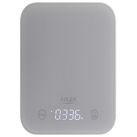 Waga kuchenna Adler | AD 3181g | Шкала 1 g | Typ дисплейa LED | сірий - 1