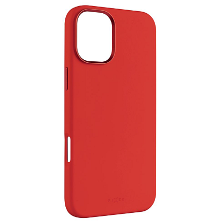 Fixed MagFlow | Back cover | Apple | iPhone 16 Plus | Liquid silicon | Red - 1