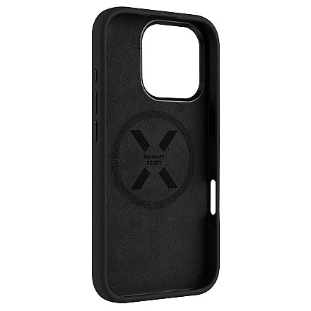 Fixed | MagFlow | Back Cover | Apple | iPhone 16 Pro | Silicone | Black - 3