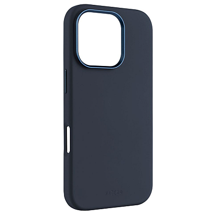 Fixed MagFlow | Back cover | Apple | iPhone 16 Pro | Liquid silicon | Blue - 1