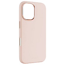 Fixed MagFlow | Back cover | Apple | iPhone 16 | Liquid silicon | Pink