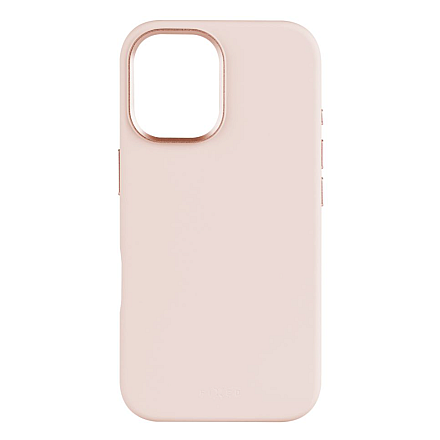 Fixed MagFlow | Back cover | Apple | iPhone 16 | Liquid silicon | Pink - 3