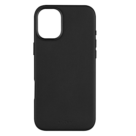 Fixed MagLeather | Back Cover | Apple | iPhone 16 Plus | Leather | Black - 3