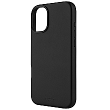 Fixed MagLeather | Back Cover | Apple | iPhone 16 Plus | Leather | Black