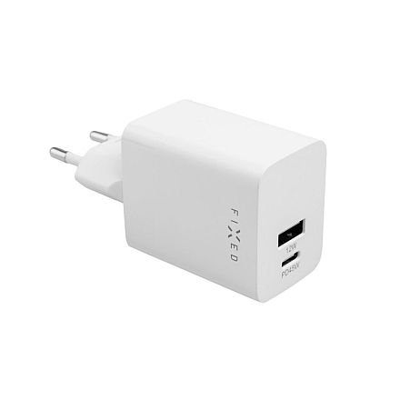 Стаціонарна mini зарядний пристрій дорожня USB-C/USB 45W | FIXC45M-CU-WH - 1