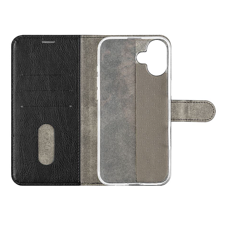 Fixed Opus | Book Case | Apple | iPhone 16 | Leather | Black - 2