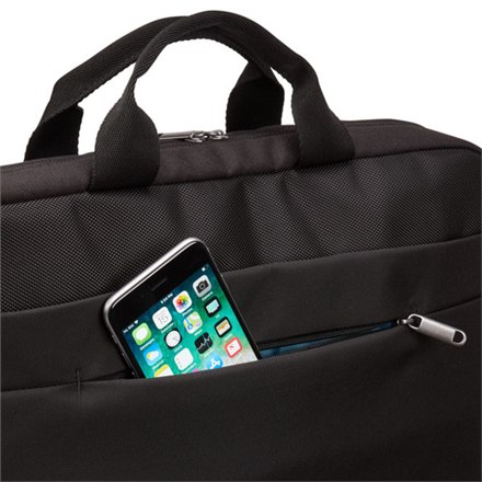 Case Logic | Pasuje do rozmiaru 15,6 " | Advantage | Messenger - Briefcase | Czarny | Pasek na ramię - 14
