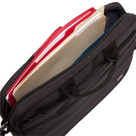 Case Logic | Pasuje do rozmiaru 15,6 " | Advantage | Messenger - Briefcase | Czarny | Pasek na ramię - 13