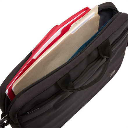 Case Logic | Pasuje do rozmiaru 15,6 " | Advantage | Messenger - Briefcase | Czarny | Pasek na ramię - 4