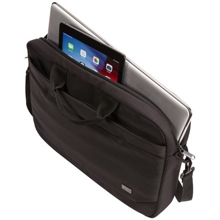 Case Logic | Pasuje do rozmiaru 15,6 " | Advantage | Messenger - Briefcase | Czarny | Pasek na ramię - 16