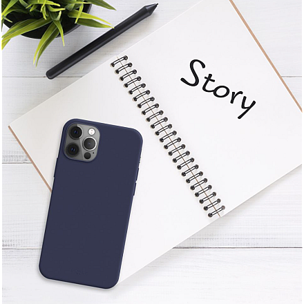 Fixed Story | Back cover | Apple | iPhone 16 Plus | Rubberized | Blue - 3