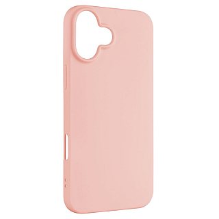 Fixed Story | Back cover | Apple | iPhone 16 Plus | Rubberized | Pink
