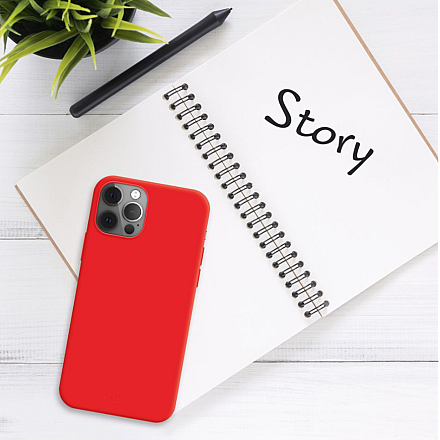 Fixed Story | Back cover | Apple | iPhone 16 Plus | Rubberized | Red - 3