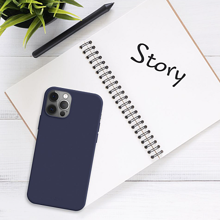Fixed Story | Back cover | Apple | iPhone 16 Pro | Rubberized | Blue - 3