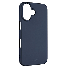 Fixed Story | Tylna okładka | Apple | iPhone 16 | Gumowany | Niebieski