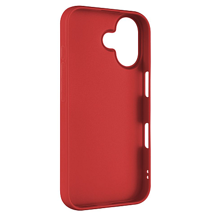Fixed Story | Back cover | Apple | iPhone 16 | Rubberized | Red - 2