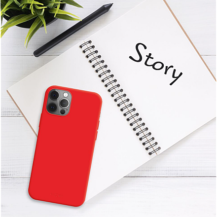 Fixed Story | Back cover | Apple | iPhone 16 | Rubberized | Red - 3