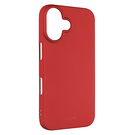 Fixed Story | Back cover | Apple | iPhone 16 | Rubberized | Red - 1